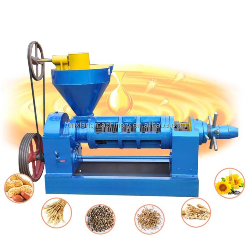 Commercial Oil Press Machine Extractor Black Seeds Peanut Rapeseed Oil Press Automatic High Quality Cooking Oil Making Machine