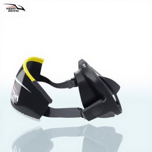 KEEP DIVING Modelo MSC 493 Máscara de Buceo con Snorkel, Protector Antienredos para Hombres y Mujeres, Banda para el Cabello para Buceo Libre - Product Image 1