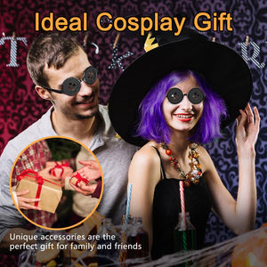 Gafas con Botones, Accesorios para <span class=keywords><strong>Disfraces</strong></span> <span class=keywords><strong>de</strong></span> Películas, Gafas Divertidas para <span class=keywords><strong>Halloween</strong></span>, Regalo <span class=keywords><strong>de</strong></span> Navidad o Cumpleaños - Product Image 6