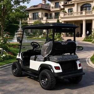 Carrito de Golf Todoterreno de 4 Plazas con Batería de Litio, Buggy Eléctrico con Suspensión Independiente, Neumáticos de 12-14 Pulgadas y Color Personalizable - Product Image 1