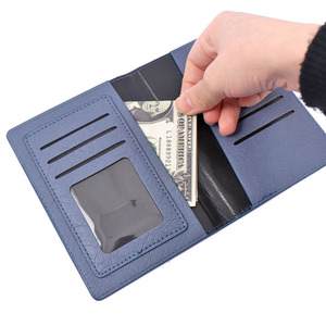 Porta Passaporto in Pelle PU Impermeabile dal Design Classico e Semplice, Prezzo all'Ingrosso, per Donne e Uomini - Product Image 4