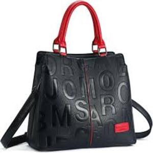 Sac à main élégant pour femme en similicuir avec pompon décoratif, doublure en polyester, fermeture éclair tendance, idéal pour les soirées et les voyages - Product Image 3