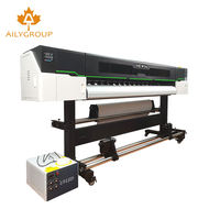Impresora UV Digital de Rollo a Rollo de 1.8m, Diseño Nuevo y Popular, Económica y de Alta Velocidad, con 4 Cabezales I3200