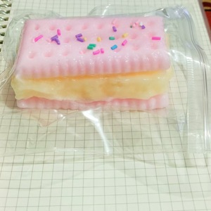 Juguete Antiestrés de Goma Transparente con Textura de Arcilla Ultrasuave, Tipo Galleta de <span class=keywords><strong>Soda</strong></span> Rellena, de Rebote Lento, Pegajoso, de TPR y PVC - Product Image 1
