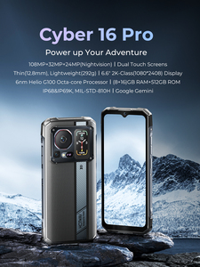 Hotwav Cyber 16 Pro, Teléfono Inteligente Resistente de 6.6 Pulgadas, 108MP, 120Hz, IP69K, Resistente al Agua y a Golpes, Doble 4G, 8+512GB, Android 15 - Product Image 5