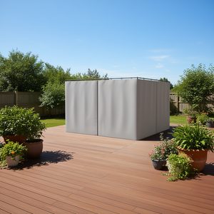 Parois latérales universelles pour gazebo, 70 pouces et plus, rideaux imperméables pour usage extérieur - Product Image 2
