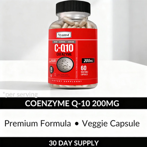 ผลิตภัณฑ์เสริมอาหาร oM/odm แคปซูลโคเอนไซม์ Q10หัวใจเพื่อสุขภาพสนับสนุนอาหารมังสวิรัติโคเอนไซม์ Q10ระบบภูมิคุ้มกัน - Product Image 2