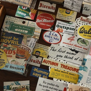 Autocollants décoratifs en papier style <span class=keywords><strong>INS</strong></span>, 100 feuilles, lettres rétro, pour scrapbooking, motif journal vintage - Product Image 3