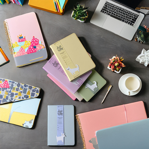 Agenda e Diario da Viaggio in Tessuto con Rilegatura Termica, Copertina in Pelle PU/PVC, Formato <span class=keywords><strong>A4</strong></span>/<span class=keywords><strong>A5</strong></span>, Regalo Perfetto - Product Image 2