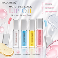En stock – 4 couleurs – Huile à lèvres brillante hydratante non collante – Prix de gros – Approvisionnement en vrac – Marque privée – Soin des lèvres professionnel