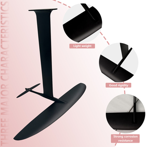 JFS Unisex HPS 1050 3K Hydrofoil de Fibra de Carbono Negro 1460cm² Ligero para Surf en Olas, Set Completo de Pumpfoil Efoil HPS 1050 Elect - Product Image 3