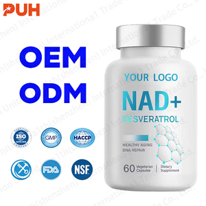 Giá bán buôn NAD + Bổ sung NAD Resveratrol cộng với liposomal nicotinamide riboside nucleoside viên nang NAD 1000mg viên nang - Product Image 2
