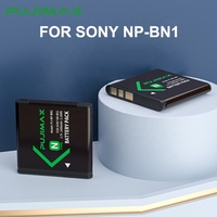 Batería PUJIMAX NP-BN1 para Sony DSC TX100 TX100V TX200V TX300 TX300V DSC W310 W320 W330 W350 W360 W380 W390 W510 W520 W530 W550