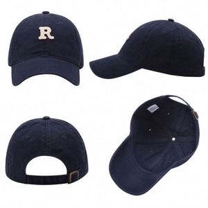 Casquettes de baseball brodées structurées de haute qualité personnalisées pour hommes et femmes, casquettes à 6 panneaux avec logo personnalisé et trous découpés au laser - Product Image 3