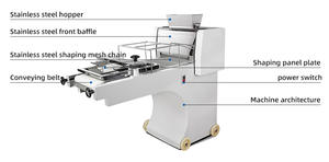 Máquina Automática Industrial para Moldear Baguettes, Máquina para Hacer Baguettes de Pan Francés para Panadería - Product Image 4