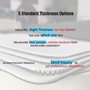 Factory ODM Gaming Mousepads Promotion Custom Logo Desk Mats Round Sublimation <b>Mouse</b> Pad Blanks with Rubber Base Stitched Edge - Product Image 4