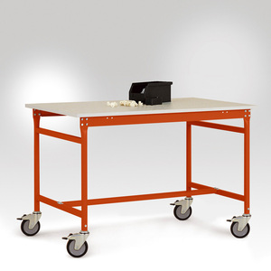 Tavolino in melamina 22 mm BASIS Mobile, conduttivo - Product Image 1