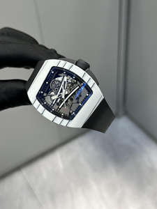 Montre mécanique de plongée tonneau pour homme, tendance et luxueuse, à succès en 2025, analogique, en fibre de carbone, mouvement automatique, 100 bars - Product Image 3