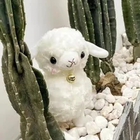 Adorable Peluche Mouton Brodé Moelleux Anti-Stress en Maille Unisexe, Vente Directe Usine, Idéal Anniversaire et Fêtes