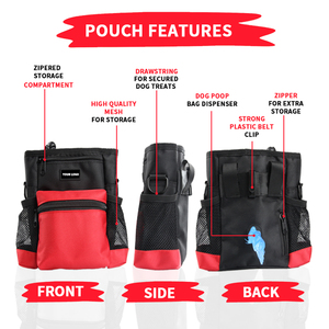 OEM Eeasy Carry Personalizzato Regolabile Cane A Piedi Con Il Sacchetto di Cacca Supporto del Sacchetto Impermeabile Del Cane Trattare la Borsa di Formazione Del Sacchetto - Product Image 5