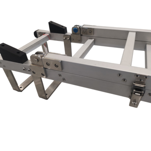 Scala in alluminio pieghevole personalizzata per veicoli antincendio e di soccorso nuova condizione per uso cisterna - Product Image 4