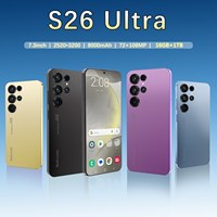 Smartphone Baru 2026 S26 Ultra 5G Original Layar 7.3 Inci 16GB+1TB Kamera HD 108MP Kecantikan Terjamin Tidak Terkunci Dual SIM Android 15 Bahasa Prancis/Spanyol