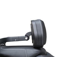 Support de dossier arrière pliable pour moto Benda Rock 250/GreyStone 250, en alliage d'aluminium et cuir PU, multifonctionnel