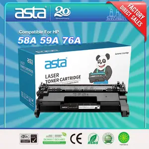 Toner Compatible ASTA Toner Cartridge Factory 85A 59A 106A 12A 05A 36A 79A 17A 26A 83A 35A 55A 78A 80A 76A 30A Compatible For HP Laser Printer