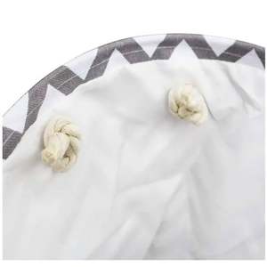 Cesto de Ropa Sucia Plegable Impermeable de Algodón, 42x48cm - Product Image 5