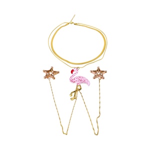 Pinzas de pezón metálicas QKKQ con colgante bonito, accesorio BDSM para cuello y pezones, pinzas para senos, juguetes sexuales fetichistas para mujeres - Product Image 3