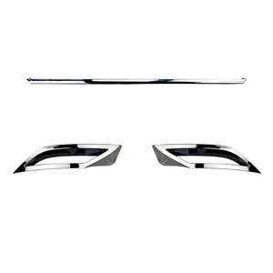 Volkswagen Polo Rear Lip Chrome Exhaust Tips Bright Trim Modification For 2018+ MK6 And Polo Plus Bumper Enhancement - Product Image 5