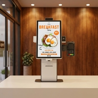 Kiosque de Caisse Libre-Service pour Restaurants et Alimentation, 32 Pouces, avec Écran Tactile et Fonctions de Paiement SDK – Vente Chaude Directe Usine