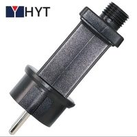Driver LED DC 28V Tahan Air IP44 untuk Luar Ruangan dengan Output 1.5A, Konektor Colokan Bahan PC, Konektor Jack Barrel Betina Tahan Air