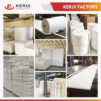Kerui Factory Customized Price High Quality 1260 1400 C Ceramic Fiber Cotton Wool