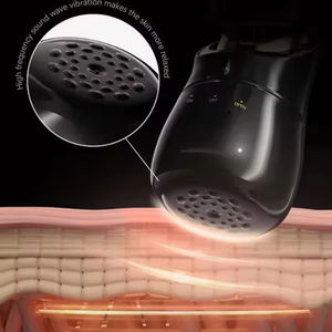 Appareil de beauté pour usage domestique, masseur facial vibrant anti-âge, raffermissant la peau, éliminateur de rides du visage, lifting du cou, avec 3 têtes - Product Image 4