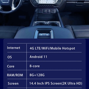 14.5 Inch Android 11 Touch Screen Car Radio for Chevroler Silverado GMC SIERRA 2013-2020 Carplay Player GPS Autoradio Head Unit - Product Image 6
