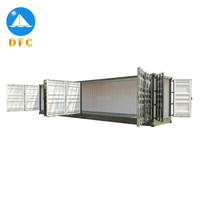 Conteneur 40 pieds 40HC à ouverture latérale complète avec poteau central, personnalisable, certifié ISO, pour la logistique de fret et le chargement maritime