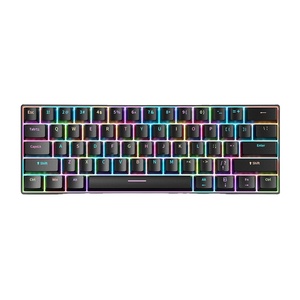 ZIFRIEND H61k 60 Percent 61 Keys Blue Switch Red Switch Gaming Laptop <strong>Computer</strong> Mechanical Keyboard for Pc Gaming - Product Image 1
