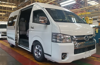 Nouvelle minivan Joy-long Hiace 14 17 places, moteur diesel automatique Euro 4, conduite à gauche, conduite à droite, toit haut, transport de passagers, utilisation en navette