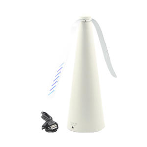 Ventilatore da esterno per mosca della frutta con batterie ricaricabili morbide in PVC riflettente Usb repellente elettrico per mosche da tavolo - Product Image 3