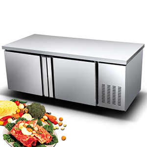 Yxfridge Tủ lạnh làm mát không khí inox ngang thương mại 2.4m - Product Image 2