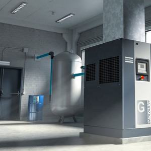 เครื่องอัดอากาศแบบสกรูโรตารี่ฉีดน้ำมัน <span class=keywords><strong>Atlas</strong></span> <span class=keywords><strong>Copco</strong></span> <span class=keywords><strong>GA</strong></span> 22 รุ่น GA15-26/ <span class=keywords><strong>11</strong></span>+-30 พร้อมถังและเครื่องทำลมแห้ง - Product Image 3