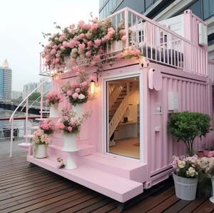 Maisons conteneurs mobiles, détachables, réutilisables, flexibles, respirantes, au design contemporain pour l'hébergement extérieur, les commerces et les toilettes (total) - Product Image 4