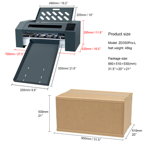Mini trazador de corte de pegatinas inteligente, hoja de etiquetas, cortador alimentado por motor, pegatina adhesiva, máquina troqueladora de alimentación automática Digital - Product Image 5