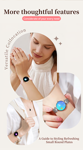 Reloj Inteligente V81 para Mujer con Pantalla Táctil HD, Llamadas por Bluetooth, Más <span class=keywords><strong>de</strong></span> 130 Modos Deportivos, Monitor <span class=keywords><strong>de</strong></span> Salud, Sueño y Ejercicio - Product Image 5