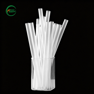 Cannucce Monouso in PP PLA Colorate Confezionate Singolarmente per Bubble Tea e Negozi di Tè al Latte - Vendita all'Ingrosso Flash - Product Image 5