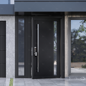 Trung Quốc yohome tùy chỉnh hiện đại bên ngoài chính cổng thiết kế cửa trước biệt thự sang trọng lớn pivot cửa bên ngoài cửa - Product Image 3
