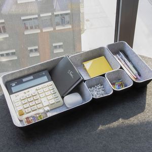 Eary Under Desk <b>Drawer</b> Organizer No-punch Strong Office Desk Organizer - Product Image 4