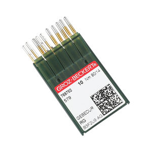 Groz Machine Importado 579 Ojal Agujas industriales de cabeza redonda <span class=keywords><strong>para</strong></span> bordado Duker Hupolt 981 <span class=keywords><strong>para</strong></span> uso industrial - Product Image 4