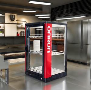 Restaurant <strong>Counter</strong> Top Hot <strong>Drink</strong> Heated Warming <strong>Display</strong> Cabinet Electric Warmer Showcase - Product Image 1